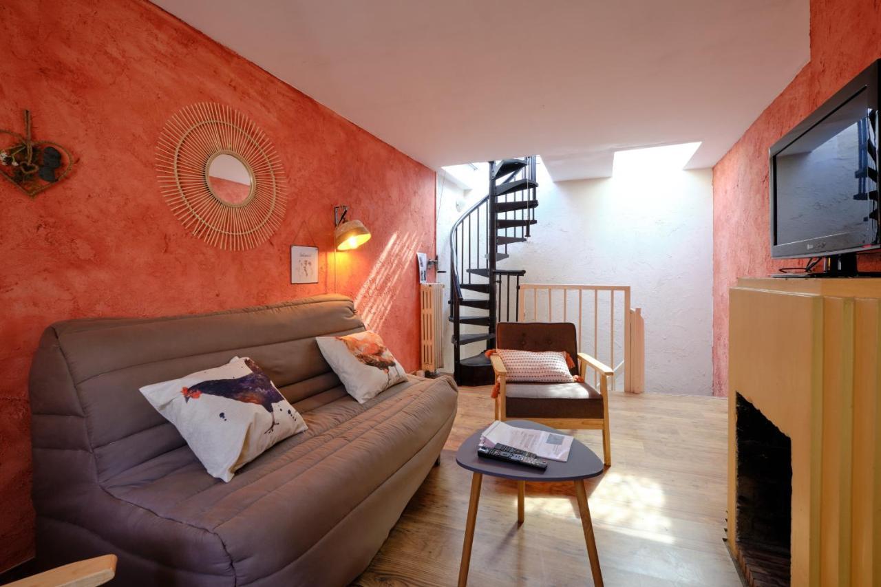 Apartamento Mon Toit Carcassonnais •Hypercentre •Terrasse •Vue Carcasona Exterior foto